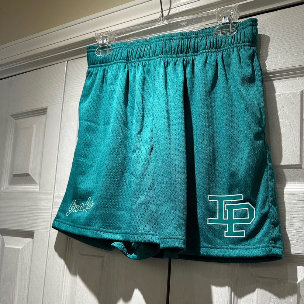 Inaka Power Teal Athletic Mesh Shorts